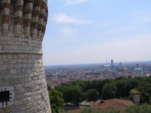 Castello di Brescia panoramica