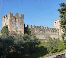 Castello scaligero - Passeggiata delle mura