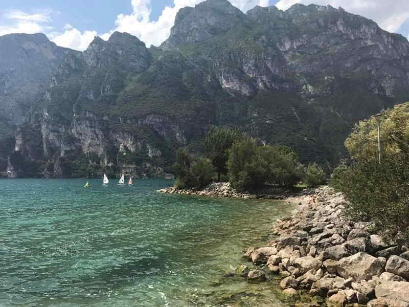 Spiaggia a Riva del Garda
