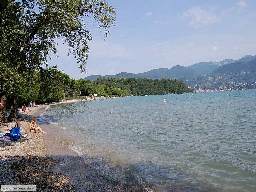 Spiaggia Baia del Vento San felice - Lago di Garda