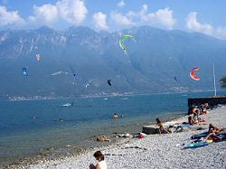 Campione del Garda (BS) Kite surf