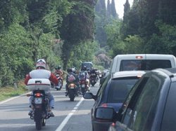 Gardesana
		sul lago di Garda motociclette