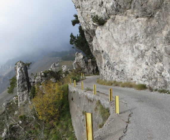 In moto da Gargnano alla Valvestino