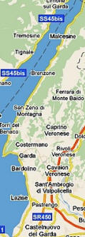 Mappa Olio Garda orientale