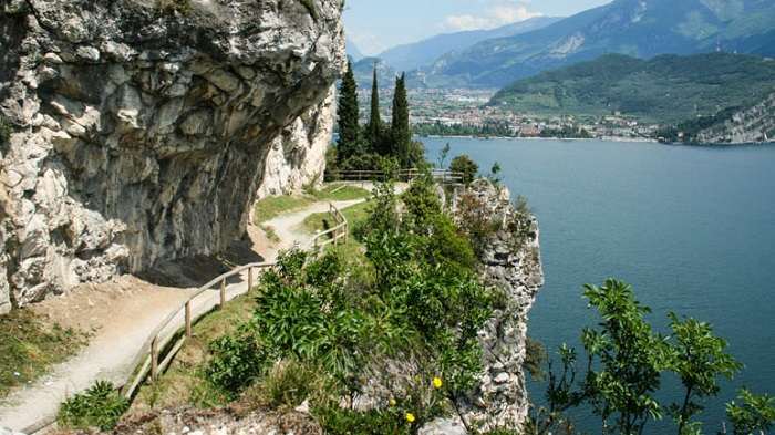 Sentiero del Ponale sul Lago di Garda trentino