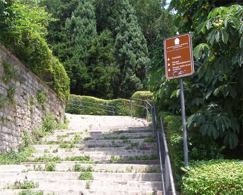 Castello di Brescia passeggiata