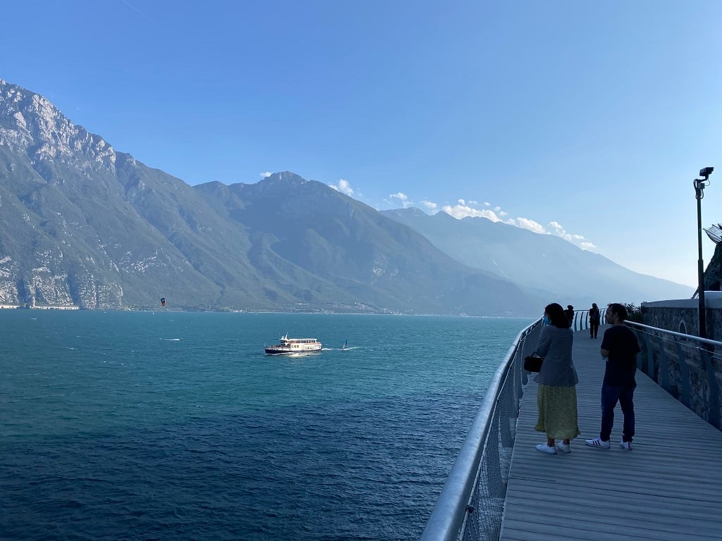 Ciclovia del Garda a Limone sul Garda