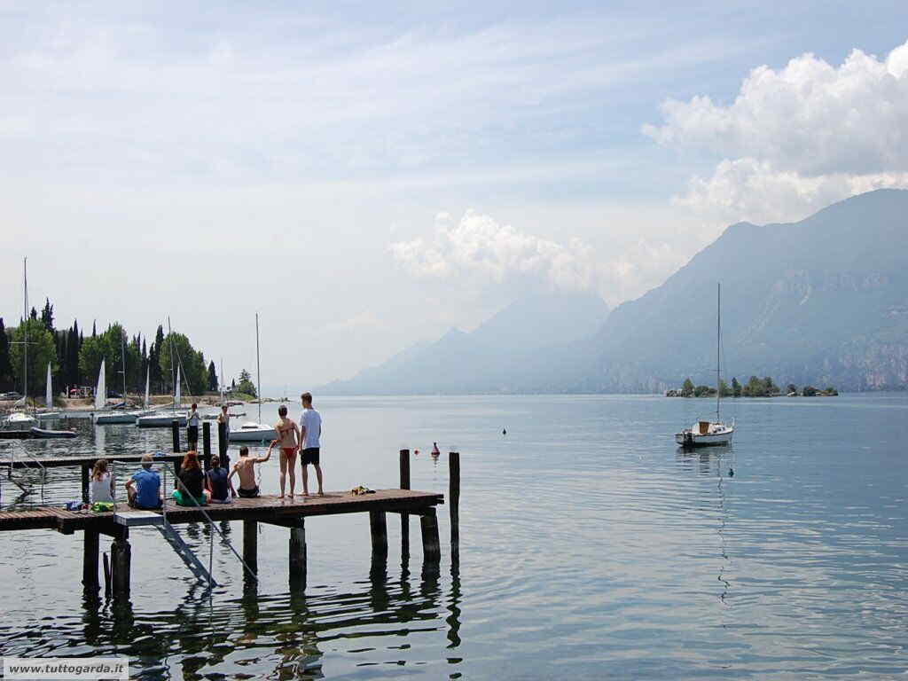 Cassone (VR) sull'alto lago di Garda orientale