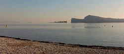 Foto spiaggia del Sasso manerba del Garda