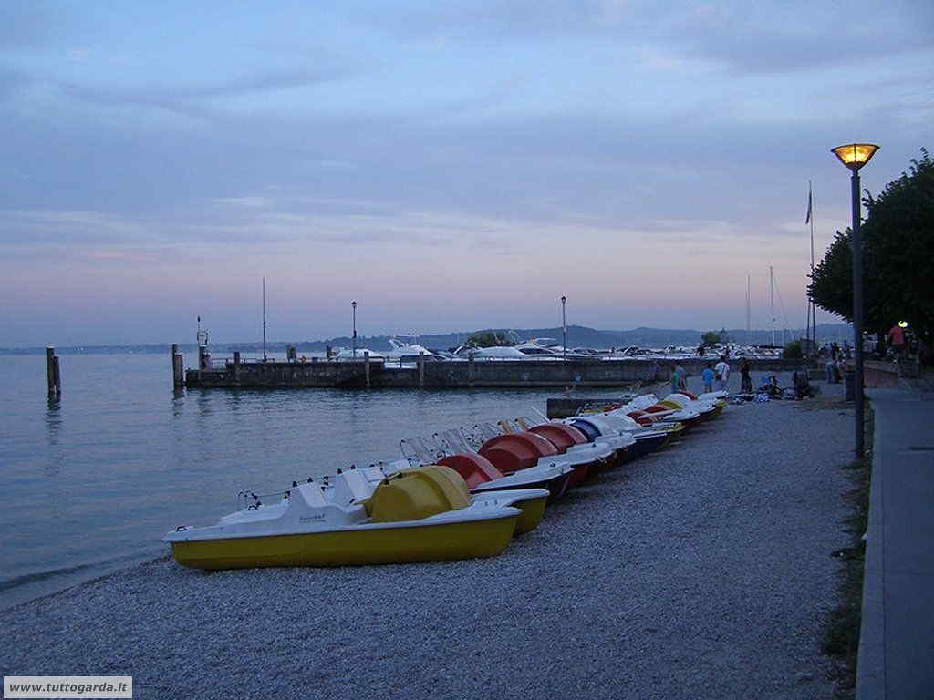 Tramonto a Moniga del Garda 