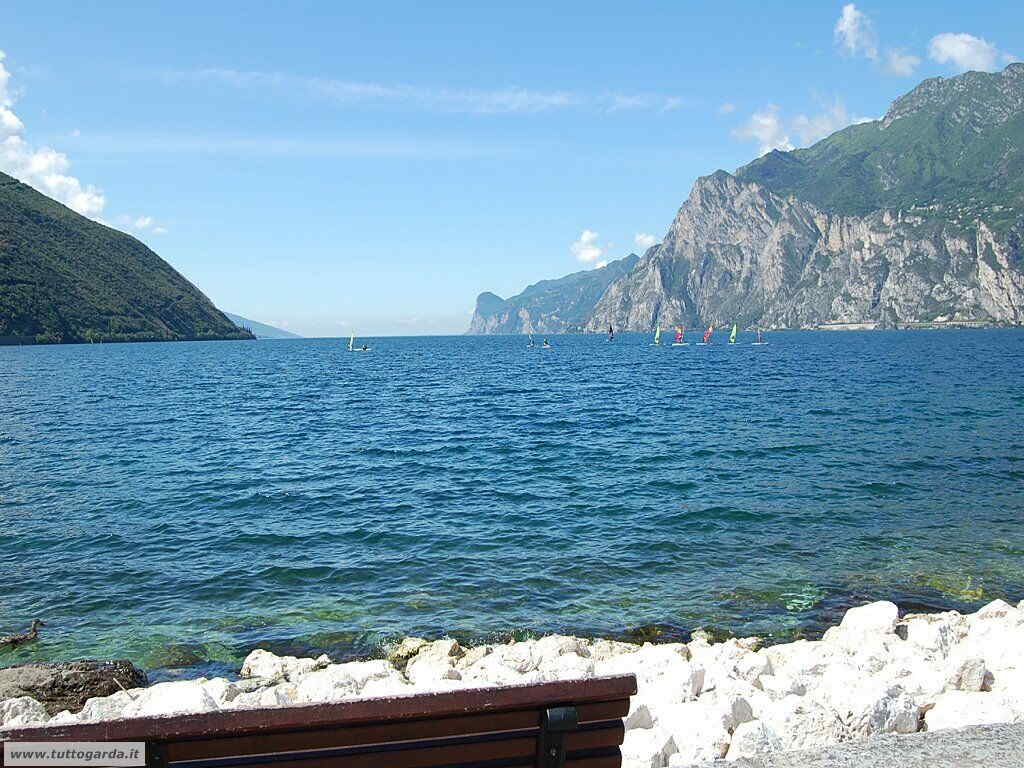 Lago di garda a Torbole (TN)