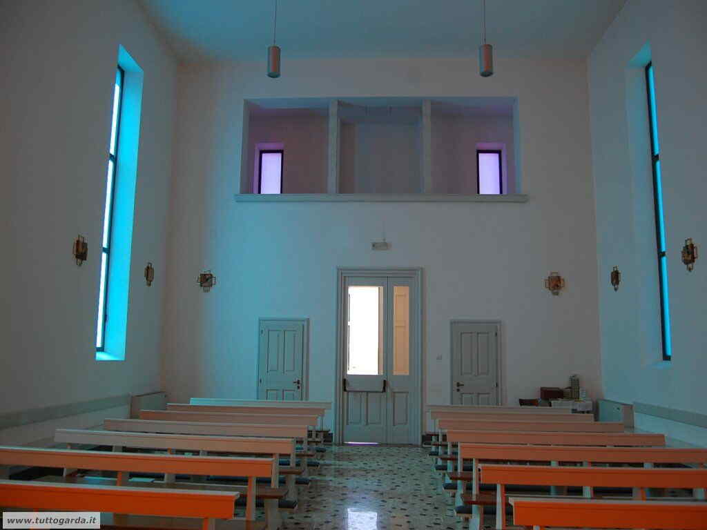 Interno Chiesa di Santa Maria al Lago a Torbole (TN)