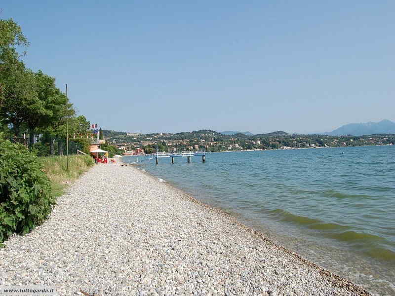 Spiaggia Casina di Padenghe sul Garda - Bs -