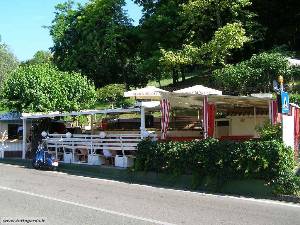 Chiosco Bar Spiaggia libera del Mulino a Salò (BS)