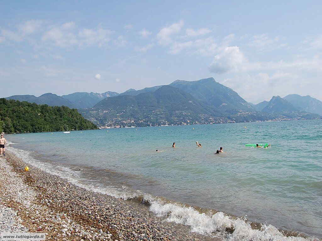 Spiaggia Baia del Vento San felice del Benaco (BS)