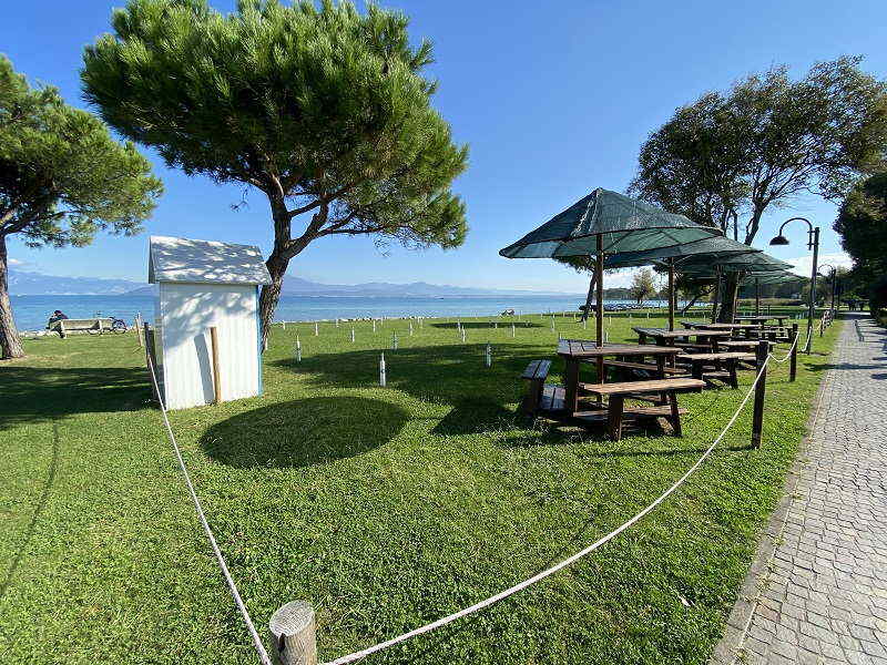 Passeggiata lungolago di Lugana Sirmione (BS)