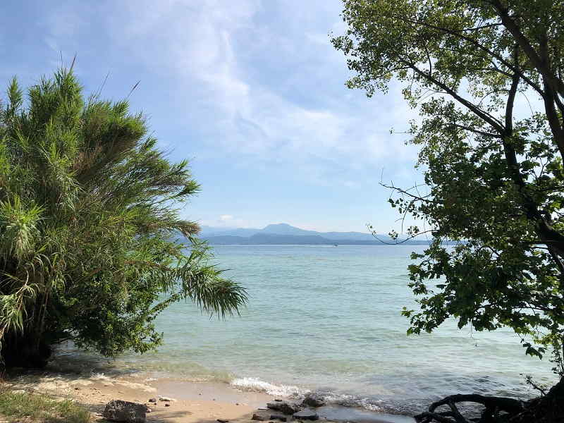 Spiaggia Giamaica a Sirmione