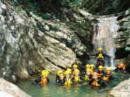 Canyon Vione Tignale lago di Garda