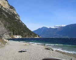 Spiaggia Pra de la Fam a Tignale