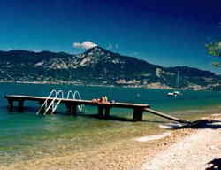 Spiaggia a Torri del Benaco