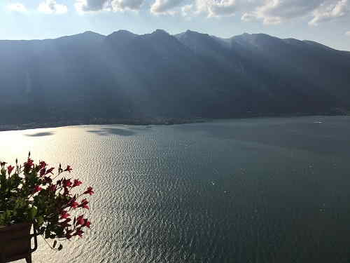 Tremosine - panoramica dalla terrazza